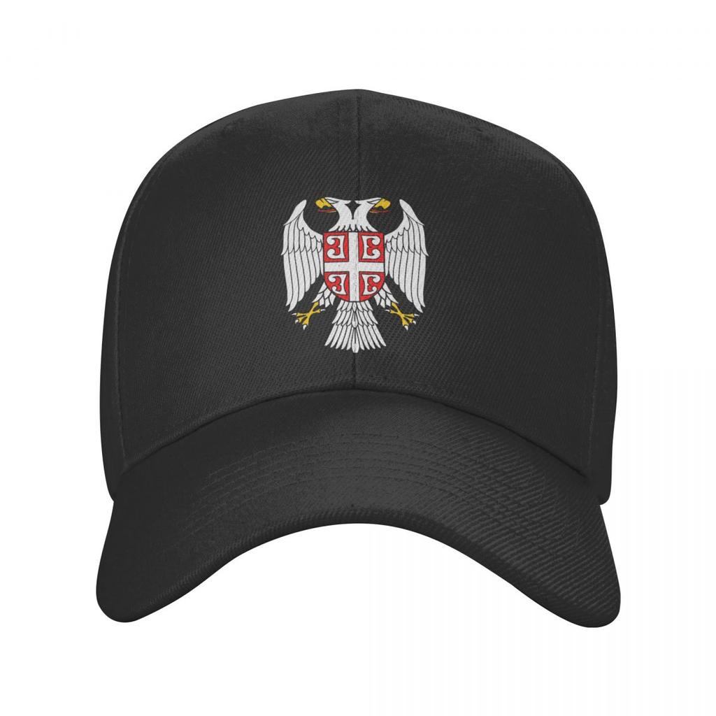New Serbian Eagle Coat Of Arms Baseball Cap Women Unisex Breathable Serbian Flag Dad Hat Outdoor Snapback Caps
