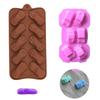 Car Chocolate Silicone Mold Sport Auto Race Ice Cube Tray For Cake Decoration Cupcake Topper Crayon Wax Melts Candy Kitchen Tool