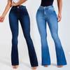 Spring and Summer Trousers High Waist Boot Cut Jeans for Women Fashion Casual Slim Denim Flared Pants