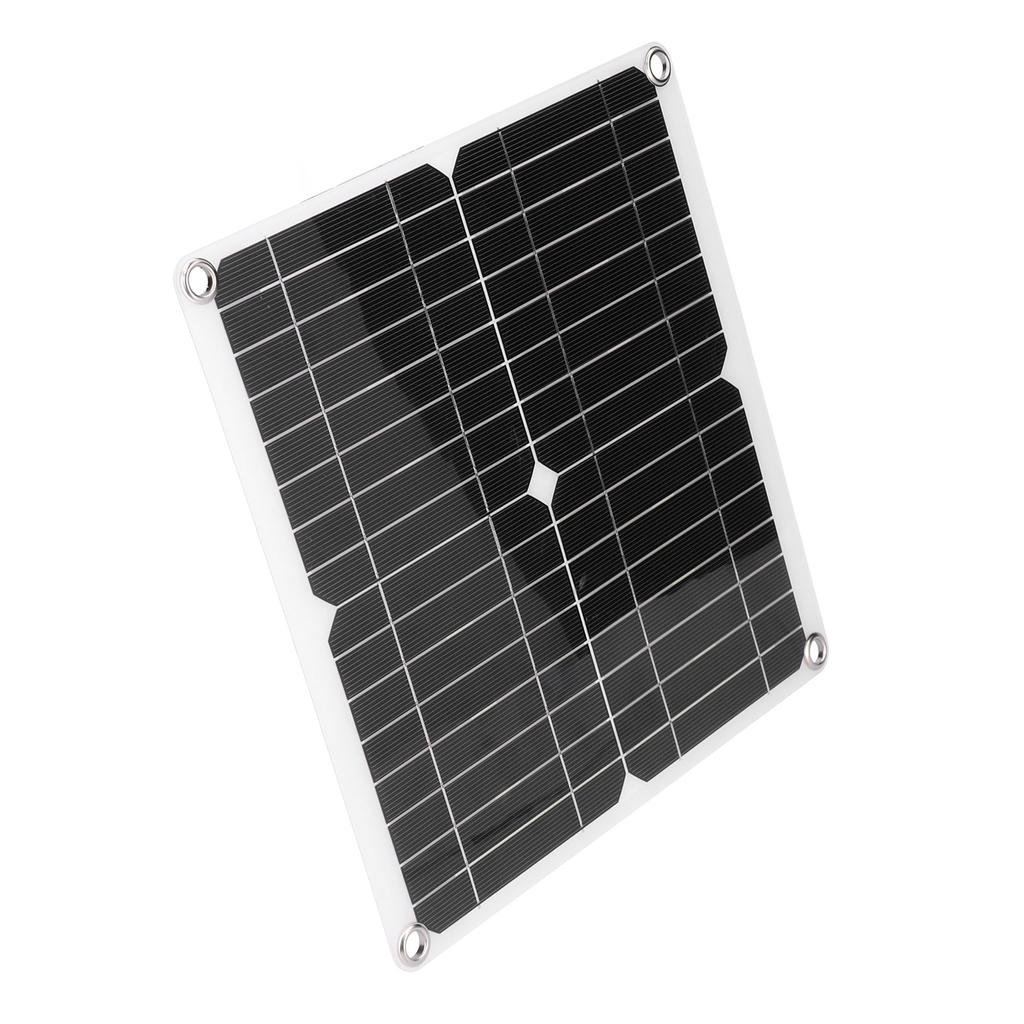 40W 18V Flexible Solar Panel Kit Monocrystalline Silicon Solar Charger Module IP65 Waterproof