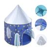 (H0826)Folding Children Kids Play Rocket Ship Tent In/Outdoor Toy House Boys Girls