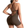 Women's Fashion Tight Peach Hip Lifting One-piece Yoga Wear Fitness Shaping One-piece Suit