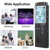 T60 Digital Audio Recorder Professional Voice Activated Recorder with Earphone Portable Audio