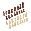 32Pcs Chess Pieces Set Replacement King Figurines Pawns Game Accessories For Chess And Backgammon 55Cm 70Cm Size