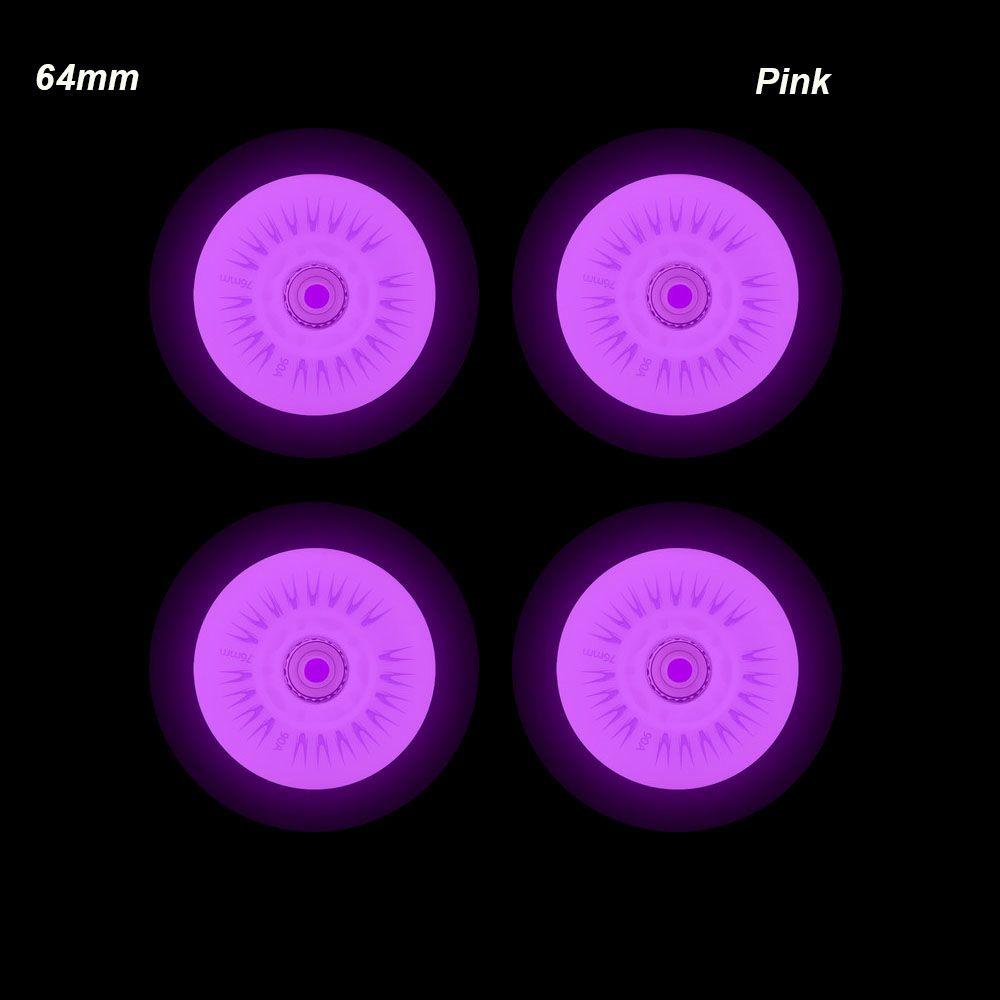 Kids 70mm 68mm 64mm 60mm 62mm 80mm 76mm 72mm Flash Wheel Roller Wheels Parts Outdoor Inline Skates