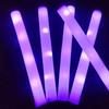 6Pcs Colorful Led Glow Sticks Rgb Led Glow Foam Stick Cheer Tube Dark Light Birthday Wedding Party Supplies