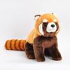 Cute Lifelike Raccoon Red Panda Plush Soft Stuffed Big Tail Animal Doll Cute Creative Plushie Children Toys Christmas Gift