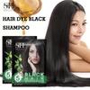 100% Natural Black Hair Shampoo Gray White Hair Darkening Shinny 5bags/10bags