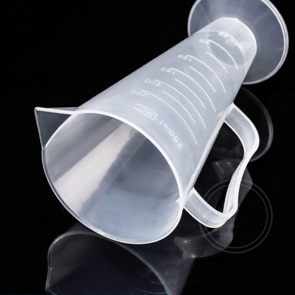 Transparent Plastic Corrugated Cup 25/50/100/250/500ml Measuring Jugs Seasoning Measuring Cup