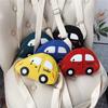 Cute Children Cotton Small Bag Shoulder Bag Cute Funny Personality Car Girl Student Messenger Bag