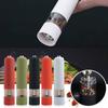 Electric Seasoning Grinder Automatic Refillable Battery Operated  Mills Push Button Pepper Grinder For Cooking BBQ