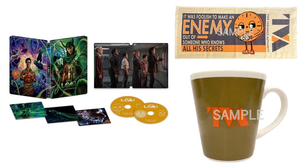 Loki Season 2 Edition Steelbook Includes a Mug and Face Towel Blu-ray Collector's (Limited Edition) [Blu-ray]