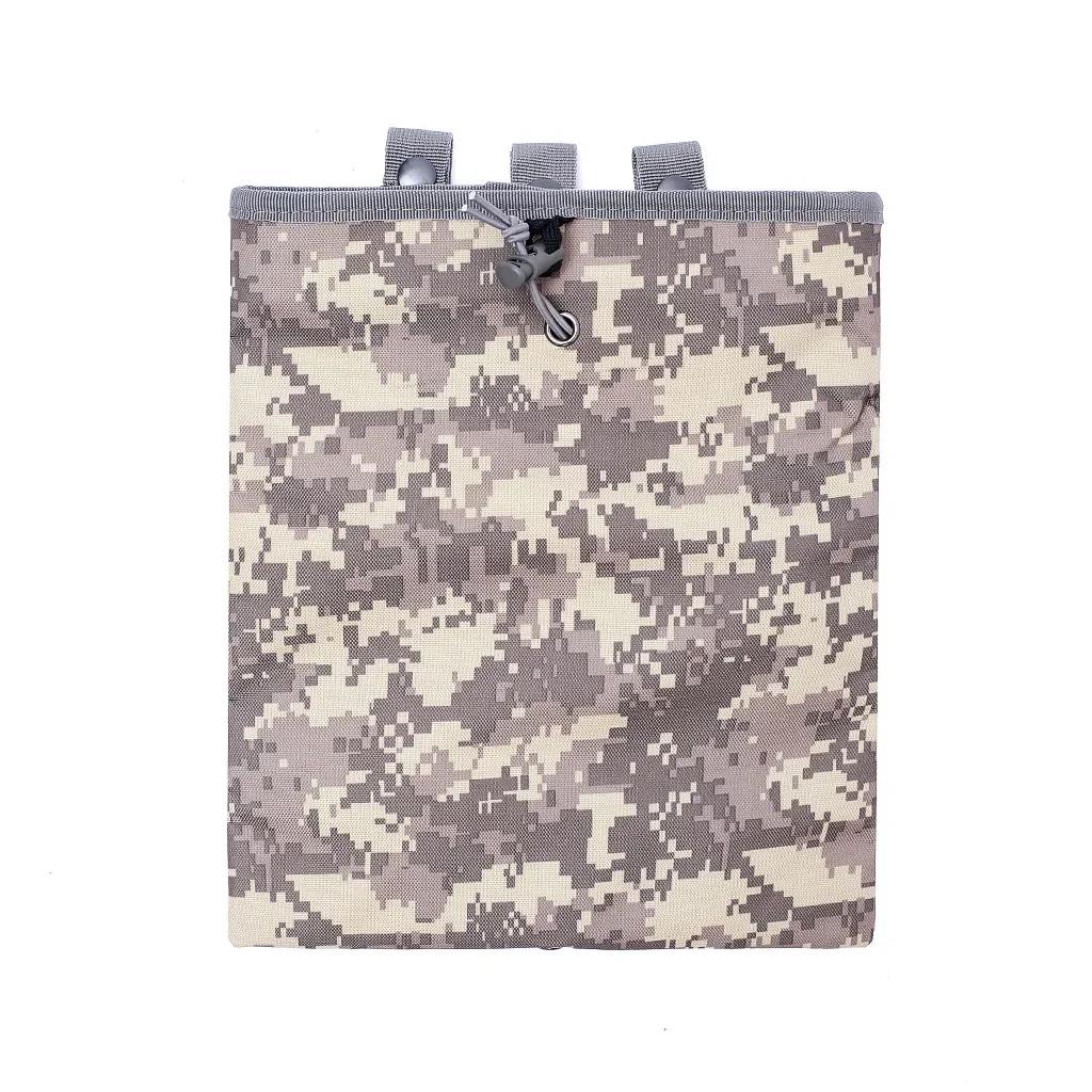 Outdoor Sports Large Recycling Bag Tactical Folding Storage Pack Small Waist Pack Miscellaneous Storage Bag Molle Attachment Pouch