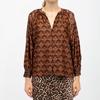 Women's Graphic Print Romano Bonti Blouse