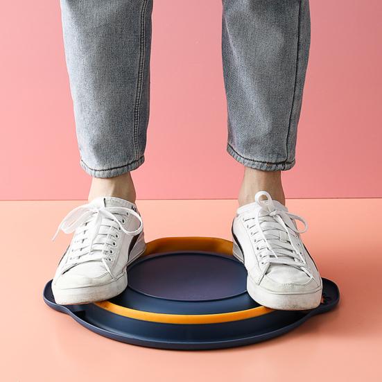 Laundry Basin Large Capacity Plastic Hanging Hole Outdoor Camping Portable Folding Wash Basin Household Supplies