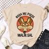ZX Tee Wile E Coyote T-shirts Women Y2K Manga Streetwear Top Female Manga Clothes