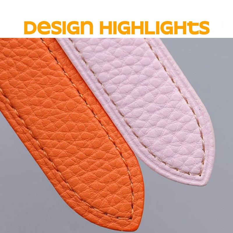 Quick Fit Leather Strap For Samsung Galaxy Watch 6Classic 43mm 47mm 6/5/4 40mm 44mm Magnetic Buckle for Watch 5pro 45mm Leather Band