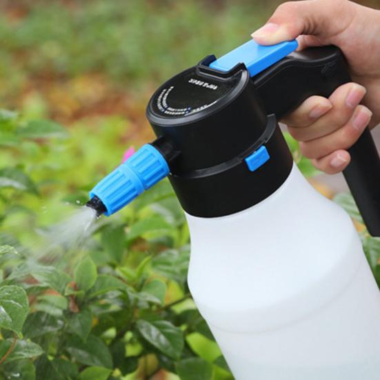 1.5L Electric Foam Sprayer High Pressure Car Wash Water Can 30min Continue Using