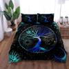 Yggdrasil Tree of Life Duvet Cover Set King Queen Double Twin Single Bed Linen Set