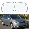 Fits 2011-2020 Toyota Sienna Heated Rearview Mirror Reflective Lens