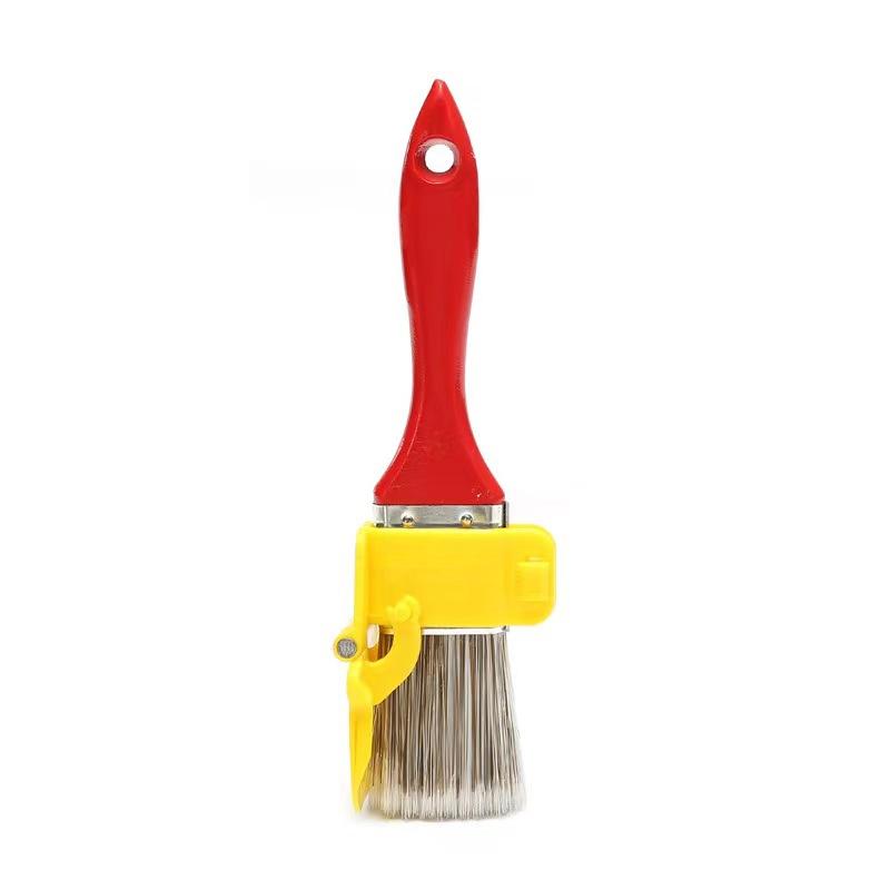 2Pcs/Set Edging Color Separation Paint Brush Handheld Paint Edger Tool Ideal For Indoor and Outdoor Use On Walls and Ceilings