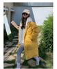 Fake Two Pieces Women Long Winter Short Hooded Big Pocket Coat Puffer Jacket Cotton Padded Parkas Warm Outwear Overcoat 7 Colour