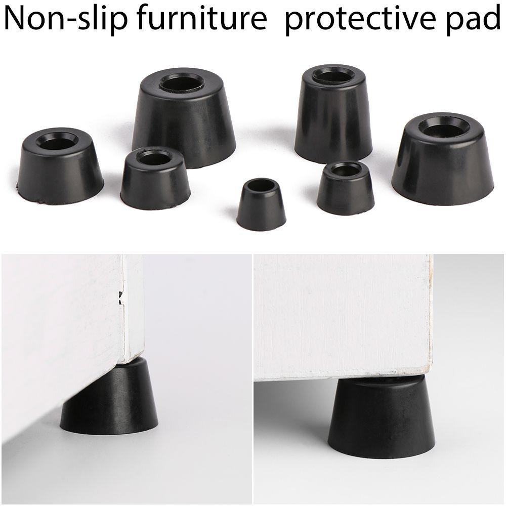 Accessories Cushion Cabinet Speaker Protective Pad PVC Foot Mat Tapered Furniture Slip Feet