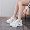 Round Toe Non-slip Sole Woman's White Platforms Boot Heels 46 Black Heel Shoes Sneakers Sport High Grade Resale Flatas