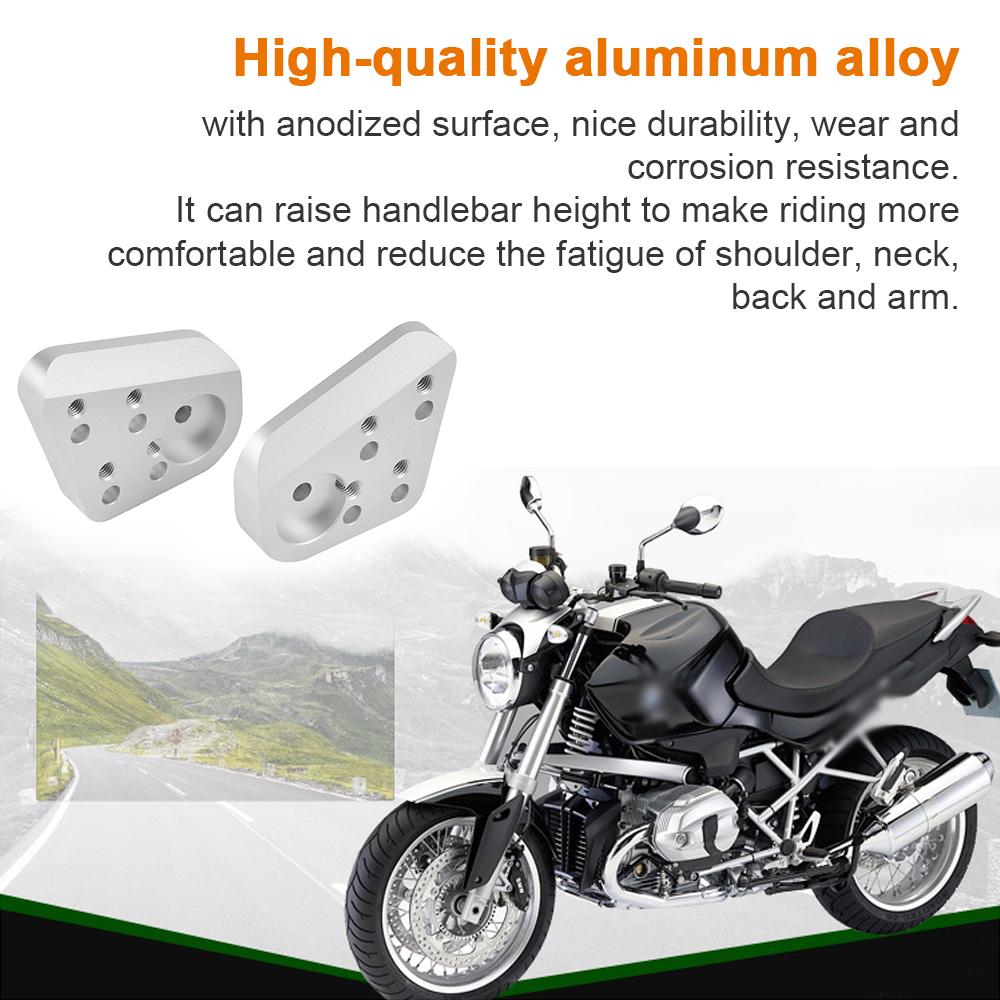 Motorcycle Handlebar Riser Heightening Block Modified Accessories Replacement for R1200RT R1100RT