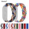 Nylon Braided Elastic Solo Loop Adjustable Strap for Mi Band 9 8 6 7 Bracelet Miband4 Miband 5 NFC Wristband for Xiaomi Mi Band 4 3 5 6 Strap