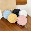 Niche Design Small Round Bag Cute Rhombus Chain Bag Shoulder Bag Messenger Bag Women's Bag
