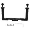 Dual Handle Tray Stabilizer Rig Diving Underwater Camera Housing Case Tray Mount for Nikon
