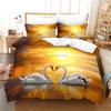 Beauty Swan 3d Printed Duvet Cover Set Pillowcase Bedding Set Comforter Cover Set Twin Full Queen King Size Bedclothes 2/3pcs