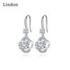 Lindon Copper Alloy Zircon Earrings Drop Earrings For Women Wedding Party Gifts