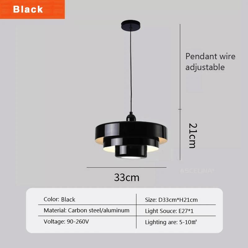 Nordic LED Pendant Light Macaron Carbon Steel Aluminum Red Orange E27 Illuminations For Bedroomm Restaurant Living Rooms Fixture