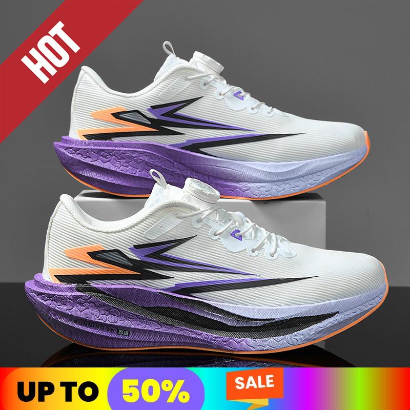 Running Sneakers Men Lightweight Breathable Wear-Resistant Soft Gym Jogging Shoes Comfort Marathon Athletic Sports Shoes for Man