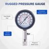 8pcs Gasoline Engine 0-300PSI Cylinder Compression Tester Kit, Cylinder Test Pressure Gauge with Adapter