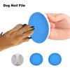 Dog Nail File Kit for Stress-Free Grooming Ergonomic Design Replaceable Matte Paper Pet Nail Trimmer for Cats Dogs