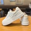 (Clearance Price Is Non-refundable)! Platform White Shoes Women's 2025 Versatile Lace-up Heightening Breathable Casual Board Shoes Muffin