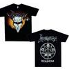 VENOM Black Metal Pioneers' 2025 New Round Neck Short-sleeved Printed T-shirt Top with The Same Print As The US Version