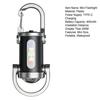 Mini Flashlight 5 Lighting Modes Dual Light Source Waterproof Rechargeable Keychain Flashlight Camping LED Torch