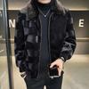 Fur Coat for Men's Mink Fur Coat for Whole Mink Men's Winter Gold Mink Fur Coat