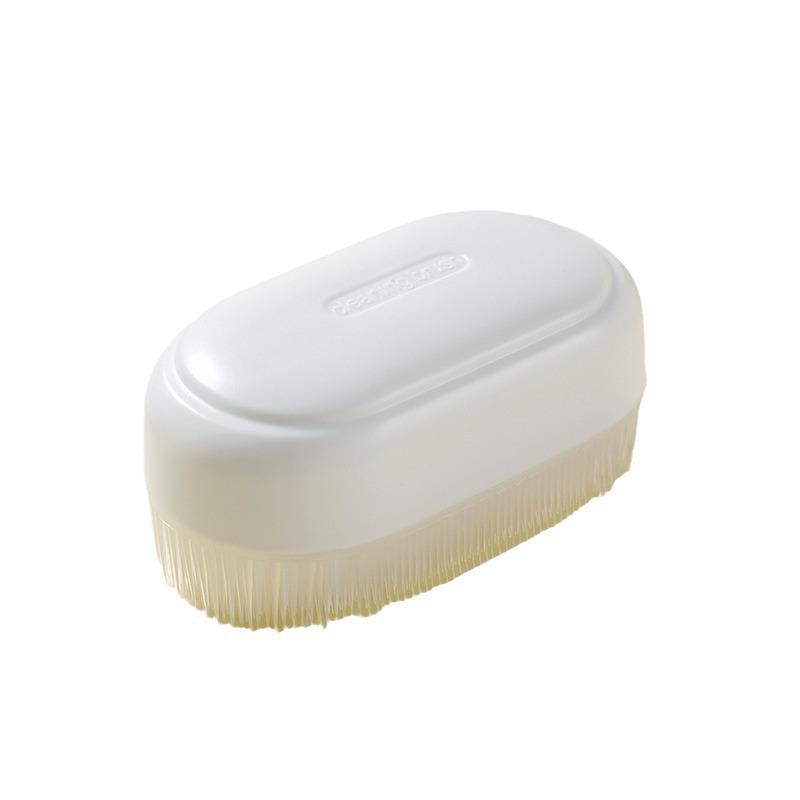 Multifunctional Laundry Brush: Gentle Fine Bristles for Shoes & Clothes with Protective Lid