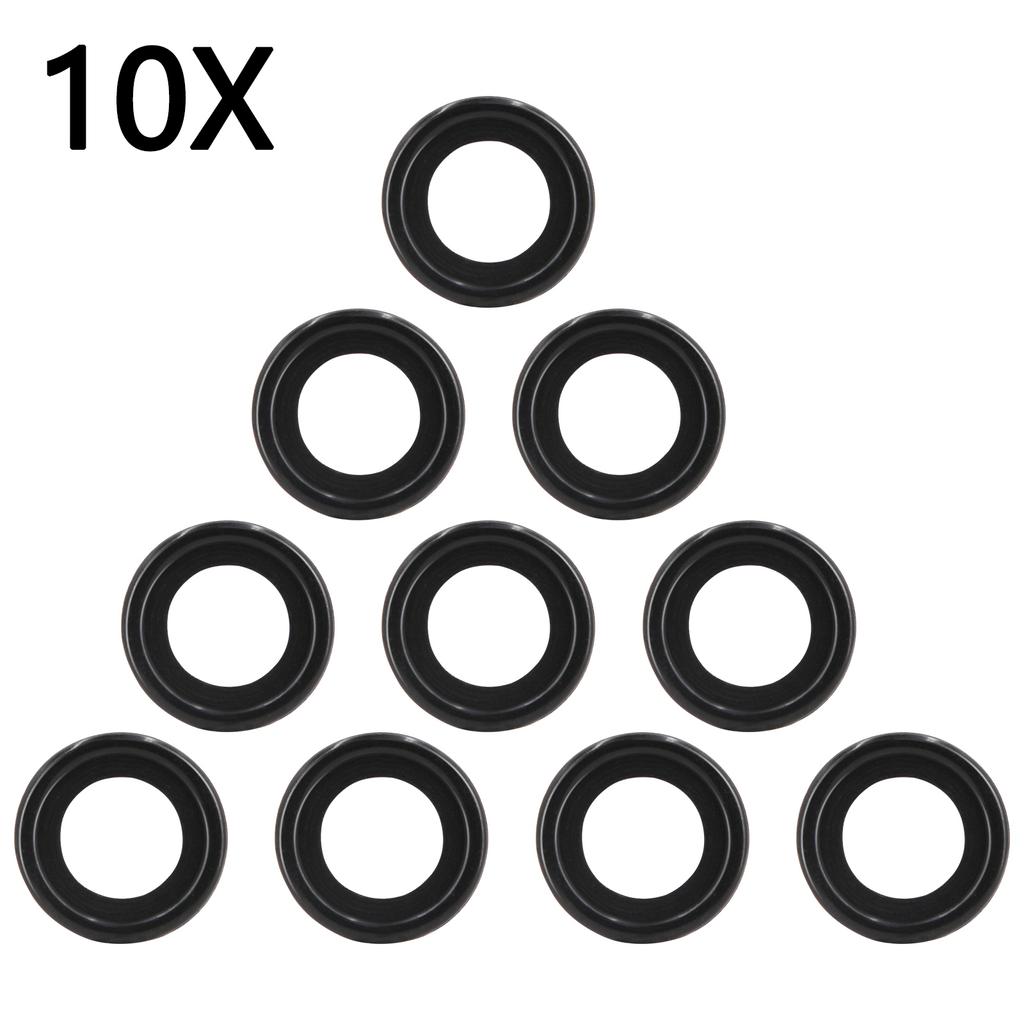 10x Auto Engine Oil Drain Plug Gaskets For Ford Mazda Volvo Jaguar Landrover Oil Pan Screw Washer Rubber Washer Gasket