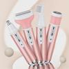 4-in-1 Women's Electric Shaver: Underarm, Private Area, Hair Removal & Eyebrow Trimmer