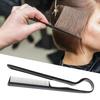 Hair Comb V Shape Clip-Type Multi-purpose Comfortable Grip Anti-slip Hair Straighten Reusable Salon Comb Hold Tongs Hair Styling Tools for Barber Shop