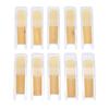 10Pcs Soprano Saxophone Reed 2.5 Bb B Flat Sax Reeds Accessory Set Kit for Clarinet