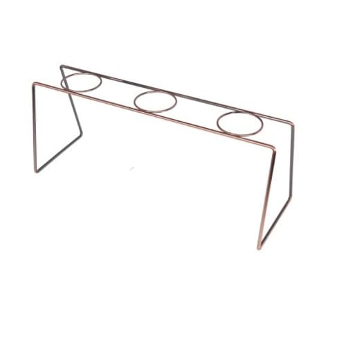 TAKEY Office Tool Coffee Dripper Stand, Pour Into Household Drip Cup Bracket, Three-Hole Black (Champagne, 3 Holes)