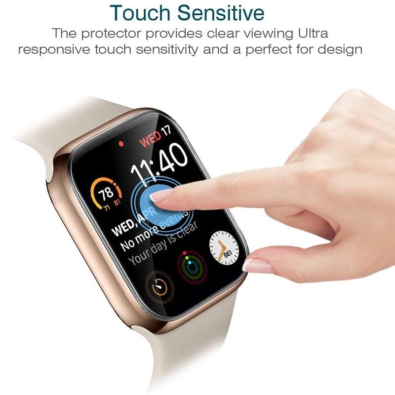 Screen Protector for Apple Watch Series 8 7 6 5 4 3 2 Ultra 49Mm Se 2020 44Mm 40Mm 42Mm 38Mm 38 40 42 44 Mm Protective Film Protection Screenprotector