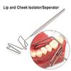 1 Pc or 2 Pcs Dental Lip Cheek Isolator Lip Cheek Separator Retractors Tongue Isolator Stainless Steel Lingual Separator